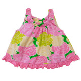 Girls Floral Summer Swing Tank Top
