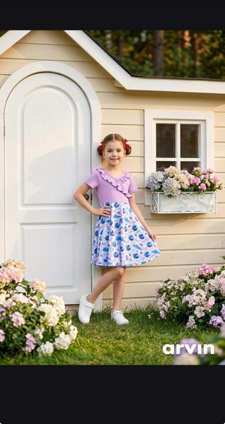 9-10 year old child wearing a soft, breathable kids casual outfit for everyday comfort and active play