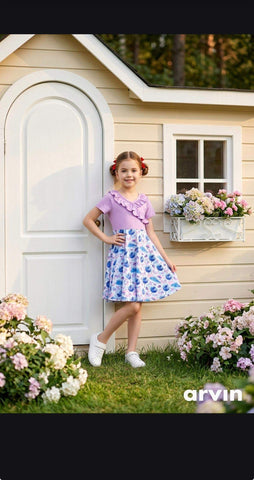 9-10 year old child wearing a soft, breathable kids casual outfit for everyday comfort and active play
